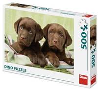Puzzle 500 Labradoři