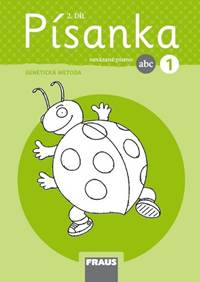 Kniha Písanka 1/2 nevázané písmo