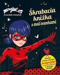 Kniha Čarovná Lienka a Čierny Kocúr - Škrabacia knižka s maľovankami