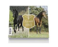 Stolní kalendář - Koně 2021