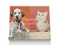 Stolní kalendář - Čtyřnozí kamarádi 2021