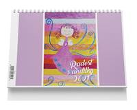 Stolní kalendář - Radost s andílky 2021