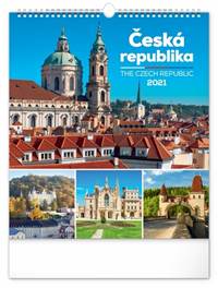 Nástěnný kalendář Česká republika 2021