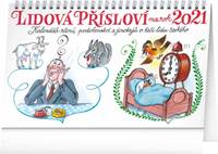 Stolní kalendář Lidová přísloví na rok 2021
