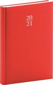 Denní diář Capys 2021, červený