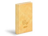 Diář 2021 D802 PU peach 90x170 mm
