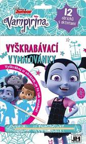 Vyškrabávací vymalovánky Vampirina