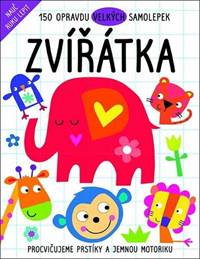 Zvířátka 150 opravdu velkých samolepek