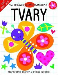 Kniha Tvary 150 opravdu velkých samolepek