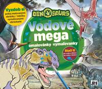 Vodové mega omalovánky / vymaľovanky - Dinosaurs (A3)