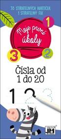 Kniha Moje první úkoly Čísla 1-20