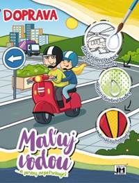 Maľuj vodou - Doprava (A4)