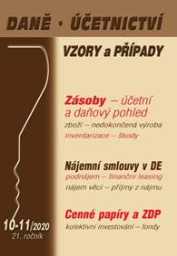 Daně, účetnictví, vzory a případy 10-11/2020