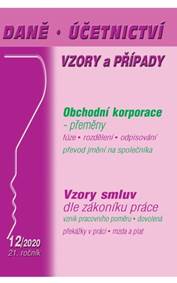 Daně, účetnictví, vzory a případy 12/2020