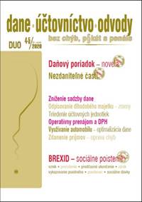 Dane, účtovníctvo, odvody bez chýb, pokúť a penále 4-5/2020