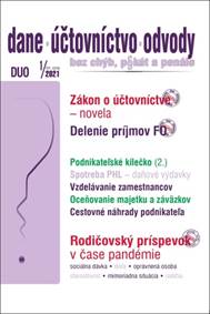 DUO 1/2021 – Dane, účtovníctvo, odvody bez chýb, pokút a penále