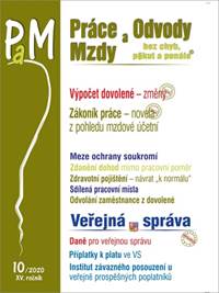Práce a Mzdy, bez chyb, pokut a penále 10/2020 - Zákoník práce