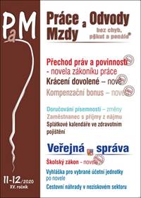 Práce a mzdy 11-12/2020 Novela zákoníku práce – přechod práv a povinností