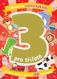 Kniha Zábava se samolepkami pro tříleté
