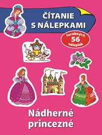 Čítanie s nálepkami. Nádherné princezné