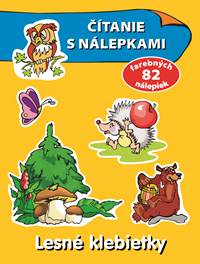 Čítanie s nálepkami. Lesné klebietky