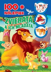 100+nálepiek - Zvieratá a ich mláďatá