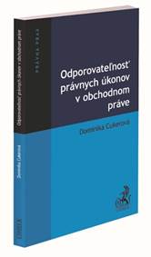 Odporovateľnosť právnych úkonov v obchodnom práve