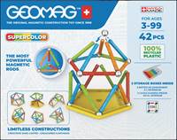Stavebnice Geomag Supercolor panels 42 pcs