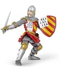 Rytíř turnajový oranžovočervený