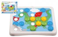 Mozaika klobouček 36 ks + 7 ks předlohy pro nejmenší