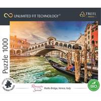 Most Rialto, Benátky, Itálie 1000 dílků