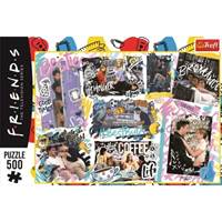 Puzzle Přátelé Koláž 500 dílků