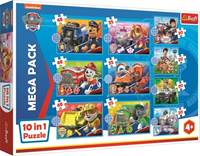 Puzzle Tlapková patrola 10v1
