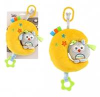 Měsíc se sovou plyš závěs na postýlku