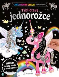 Zoškrabovacie obrázky s aktivitami – Trblietavé jednorožce kúpite na Knihyprekazdeho.sk