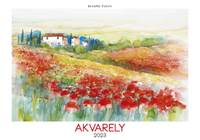 Akvarely 2023 - nástěnný kalendář