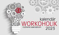 Workoholik kalendár 2023 - stolový týždenný kalendár