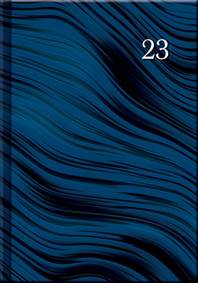 Denní diář A5 cz/sk Print Blue