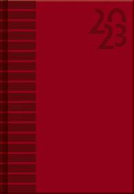 Denní diář A5 cz/sk Vivella red