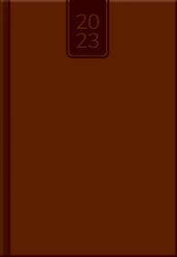 Denní diář A5 cz/sk Nebraska light brown