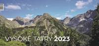 Vysoké Tatry 2023 - stolový dvojtýždenný kalendár