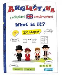 Kniha Angličtina s nálepkami a maľovankami