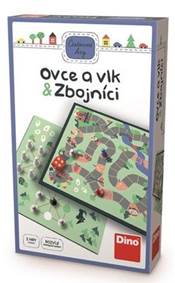 Hra cestovní Ovce a vlk & zbojníci