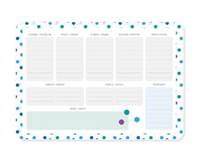 Stolní plánovač týdenní A4 Net