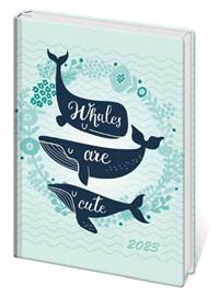 Diář 2023 A5 LYRA týdenní Whales