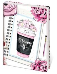 Diář 2023 A5 LYRA týdenní Coffee