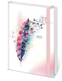 Diář 2023 A7 LYRA týdenní Feather
