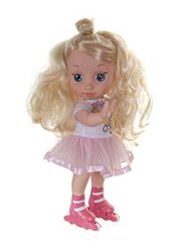 Panenka Niki bruslařka česky mluvící