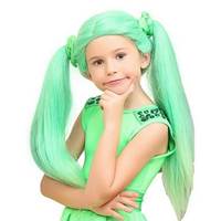 Paruka Lollipopz zelená