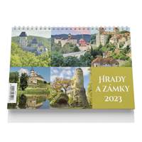 Hrady a zámky 2023 - stolní kalendář